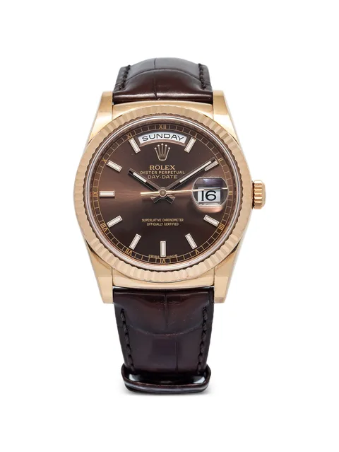 наручные часы fluted day-date 36 мм