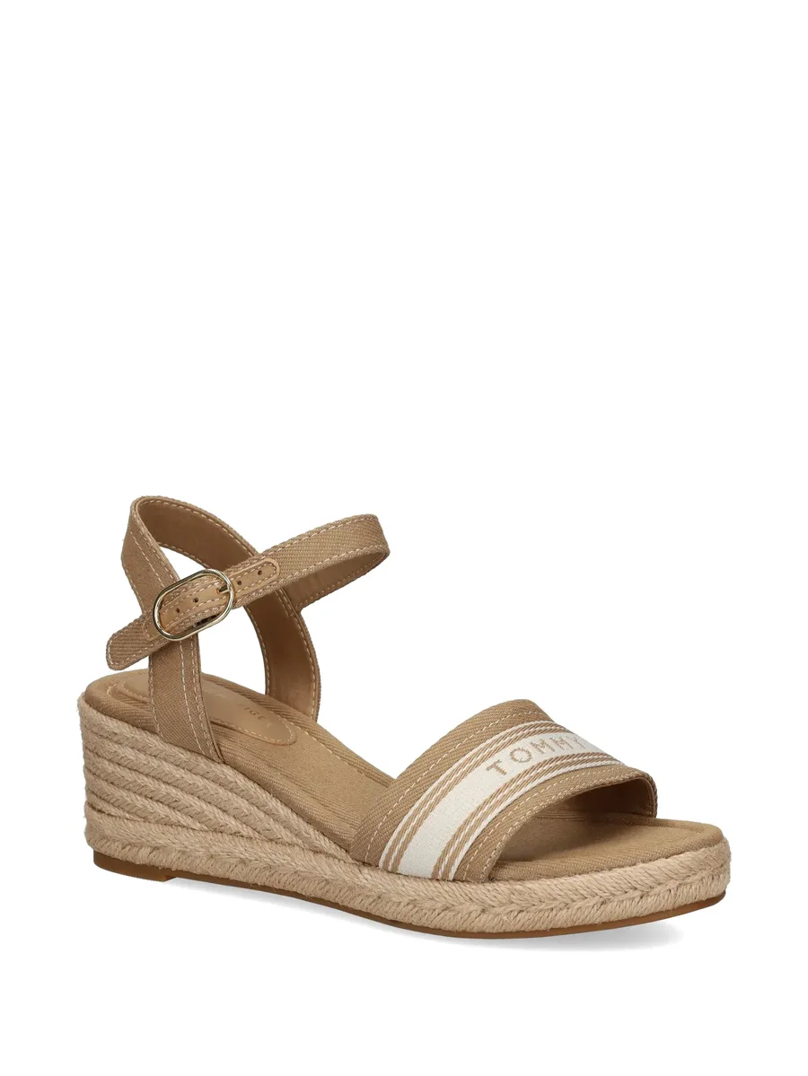 logo-strap wedge espadrilles 3