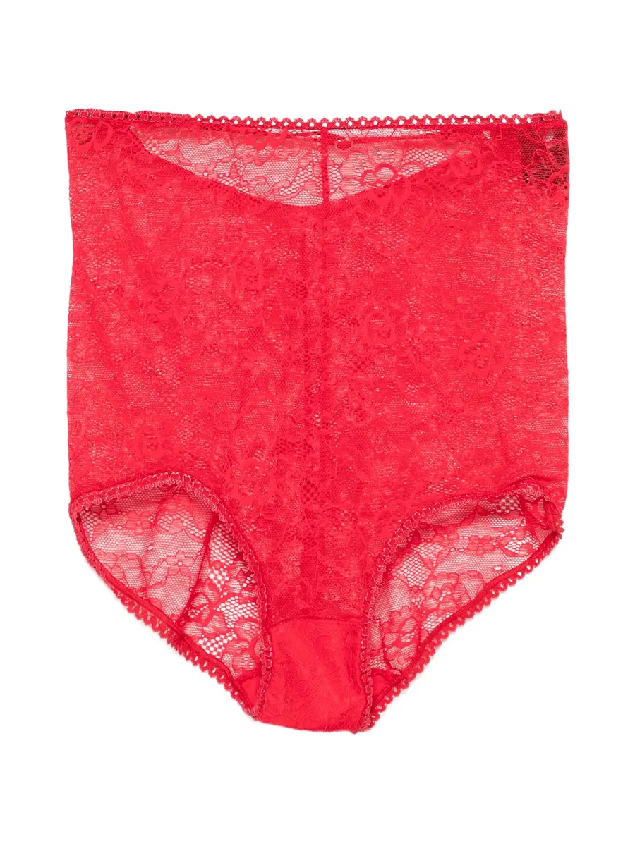 x Lia Aram floral-lace shorts 2