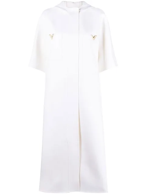 VGold hooded cape