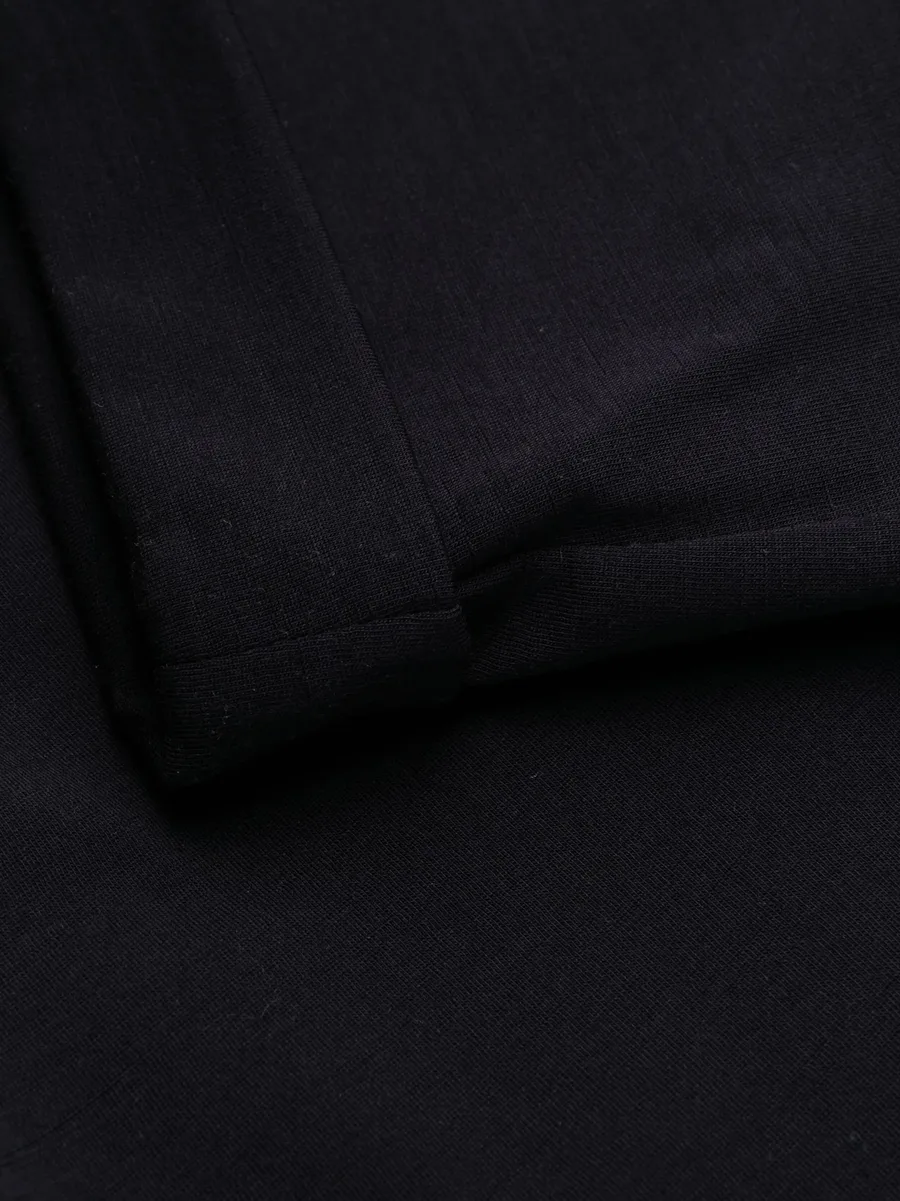 embossed-button drawstring-waist trousers 13