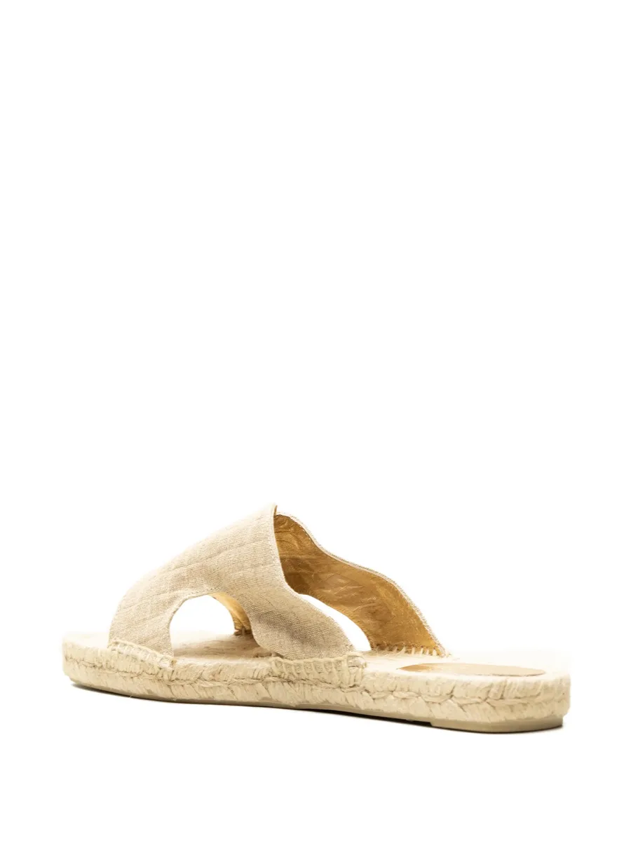 cut-out flat espadrilles 5