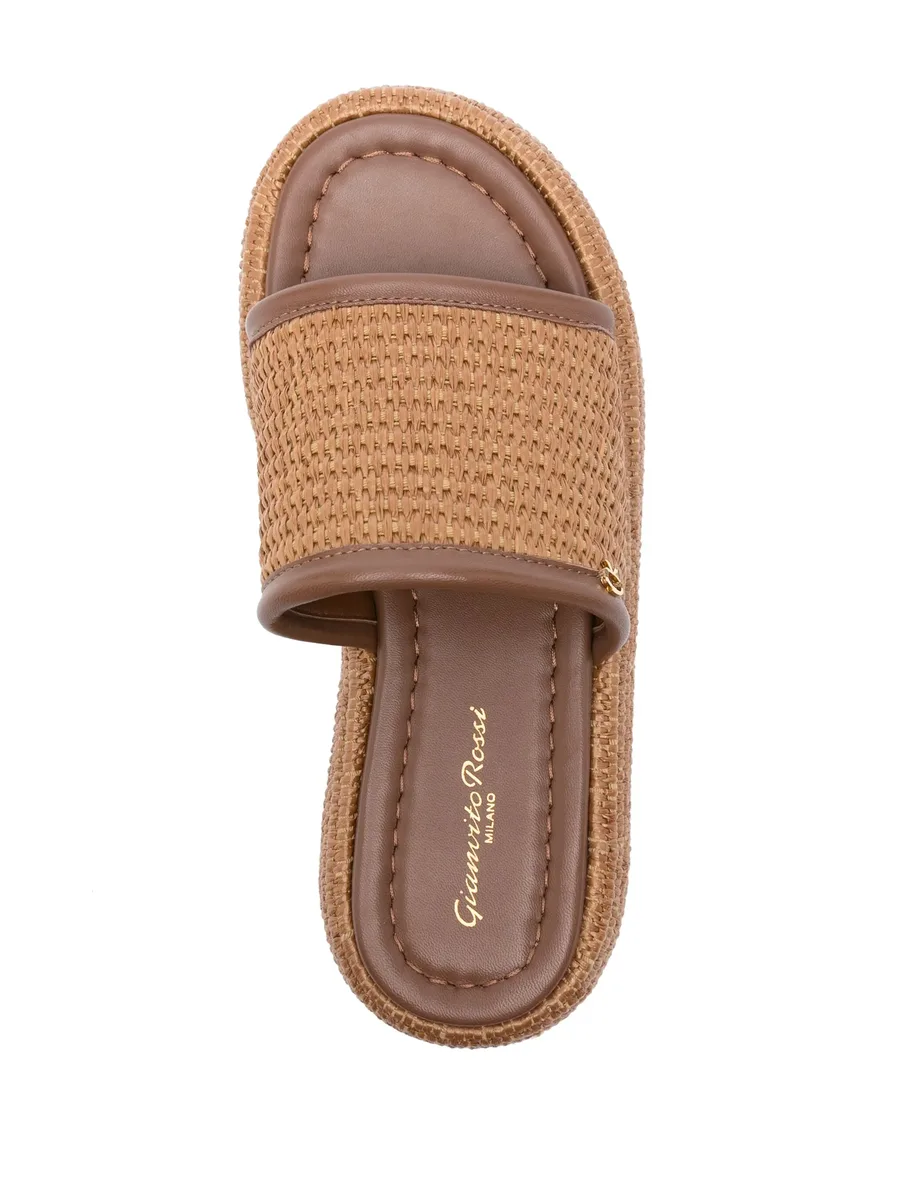 60mm woven raffia espadrilles 8