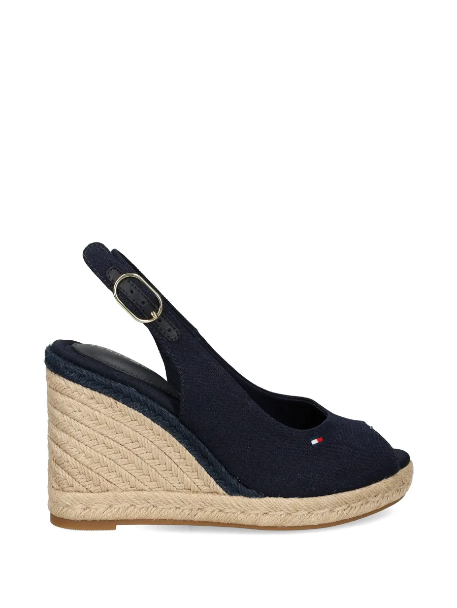 logo-embroidered wedge espadrilles 2