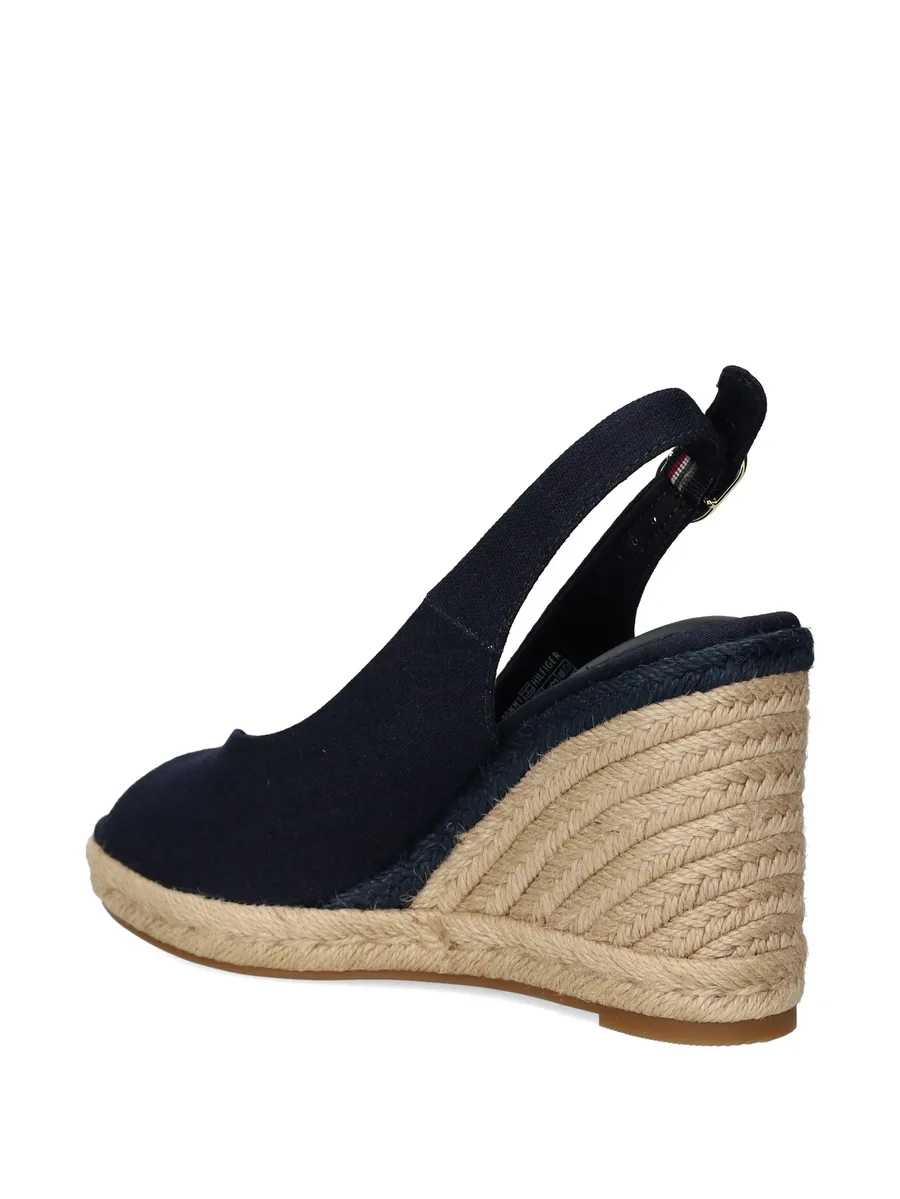 logo-embroidered wedge espadrilles 7