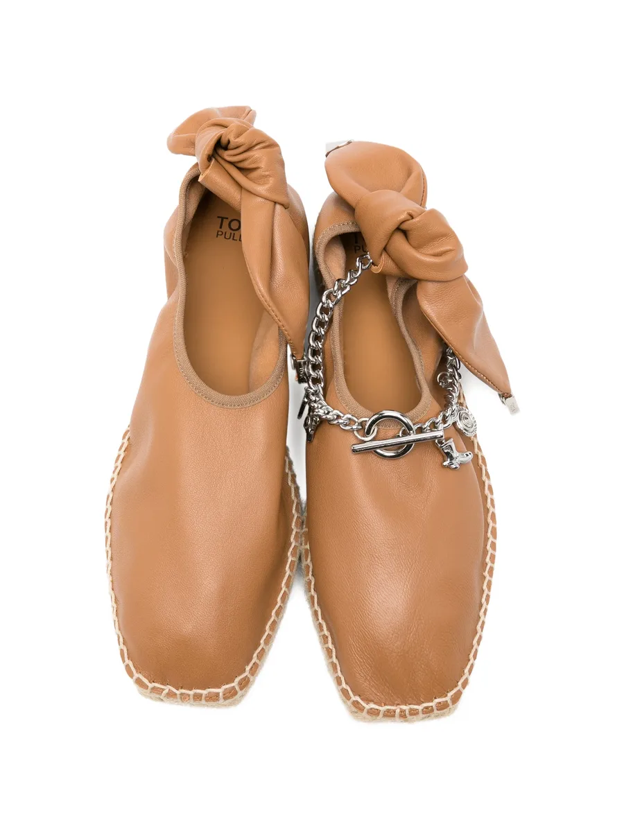 chain-link knotted espadrilles 7