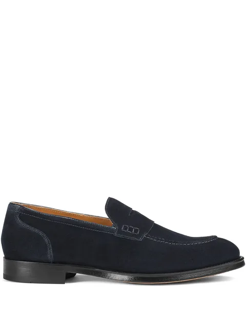 suede loafers