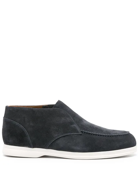 Chukka suede loafers