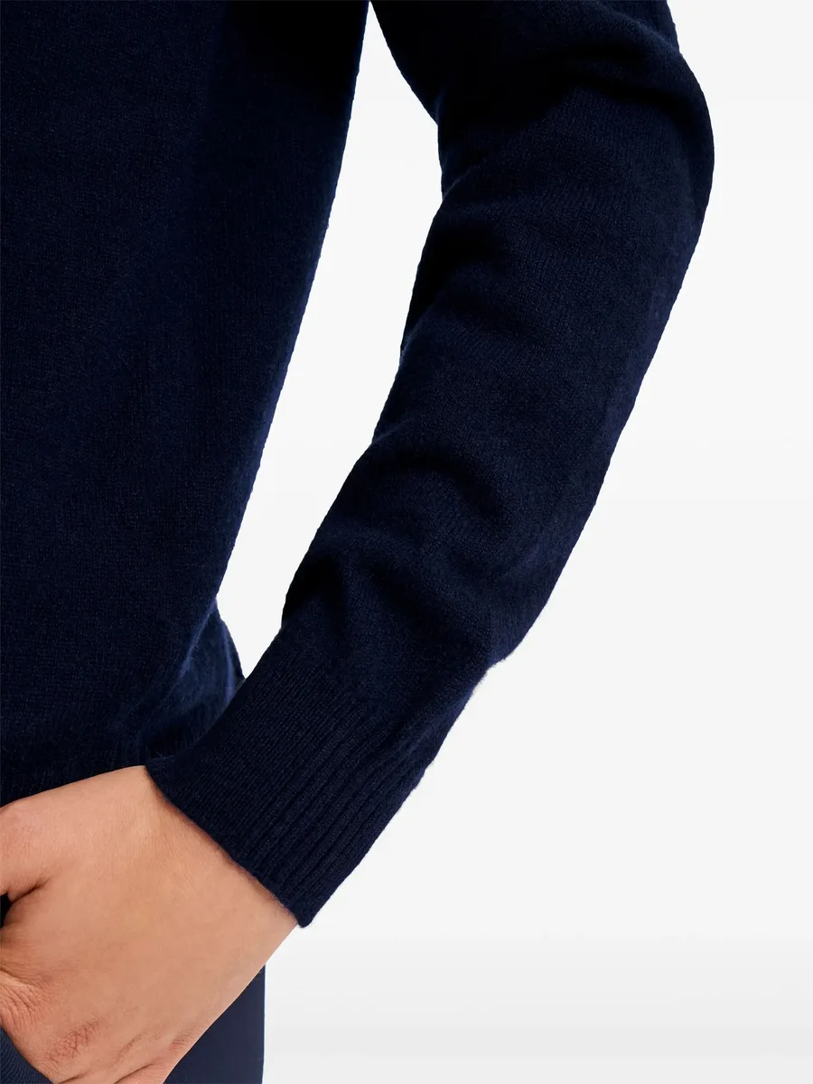 round-neck cashmere sweater 9