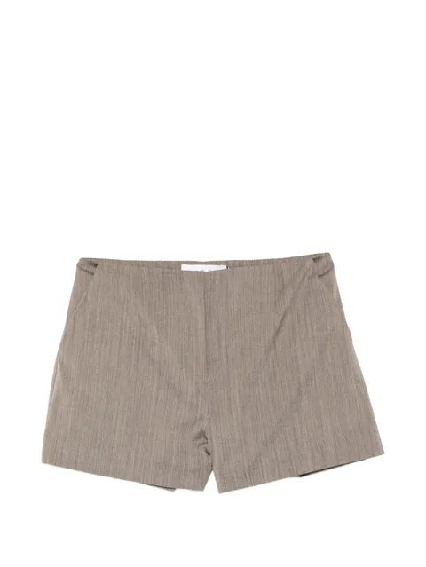 striped shorts