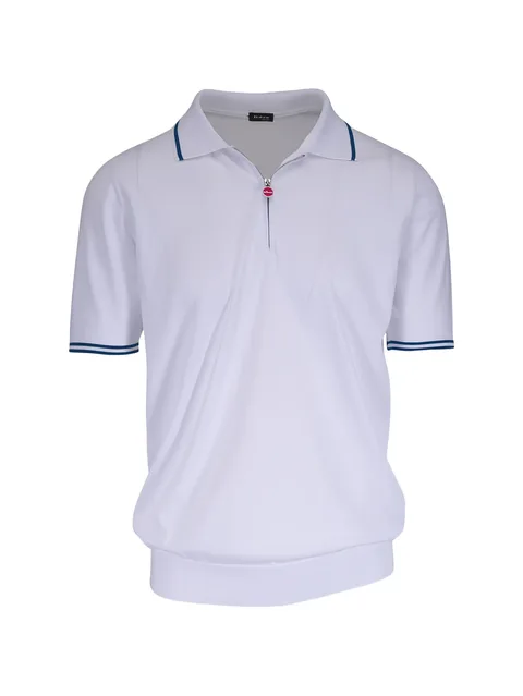 zip polo-shirt