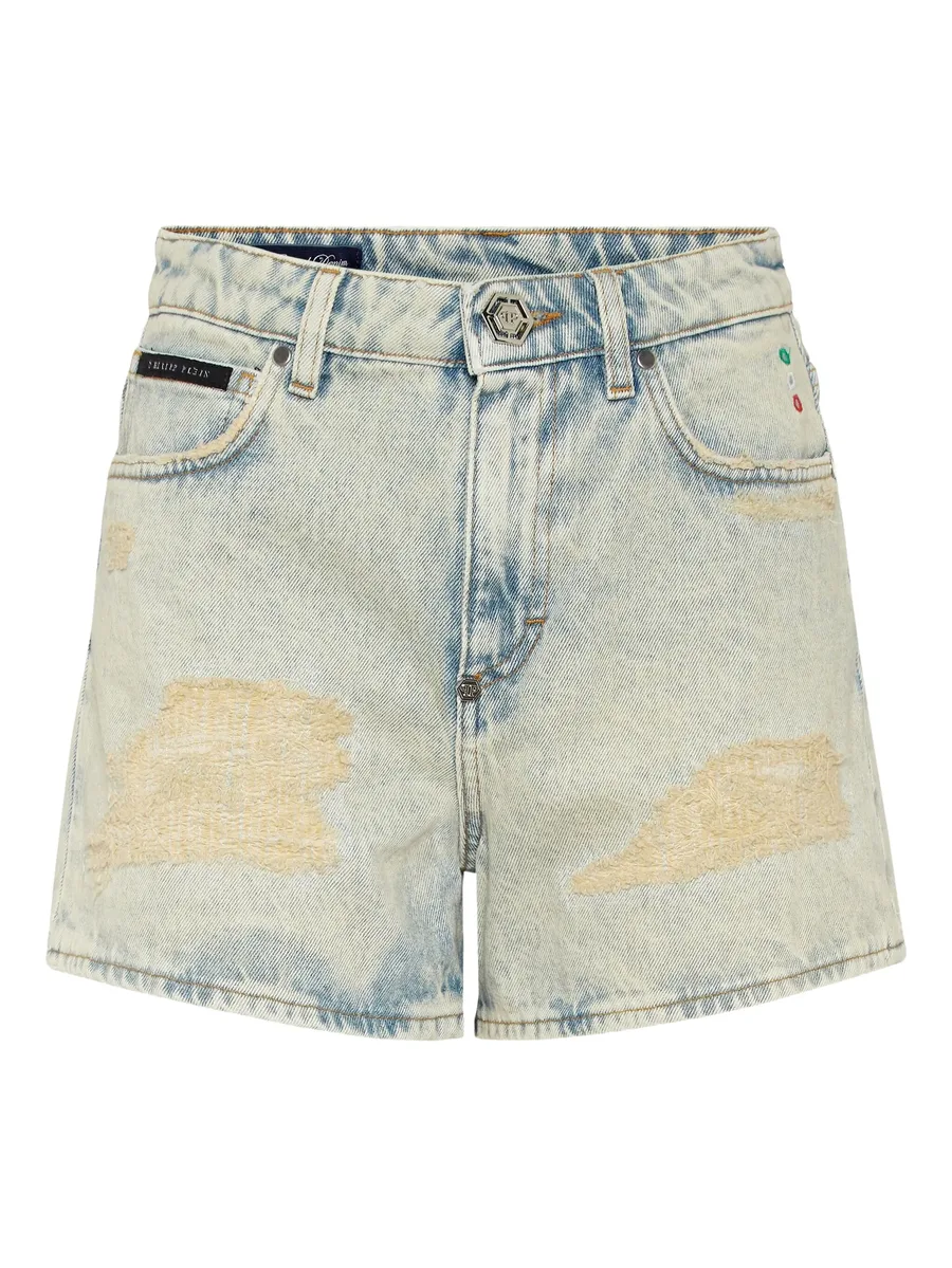denim shorts 1