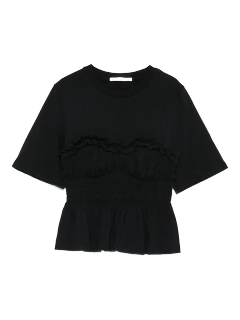 ruffled top