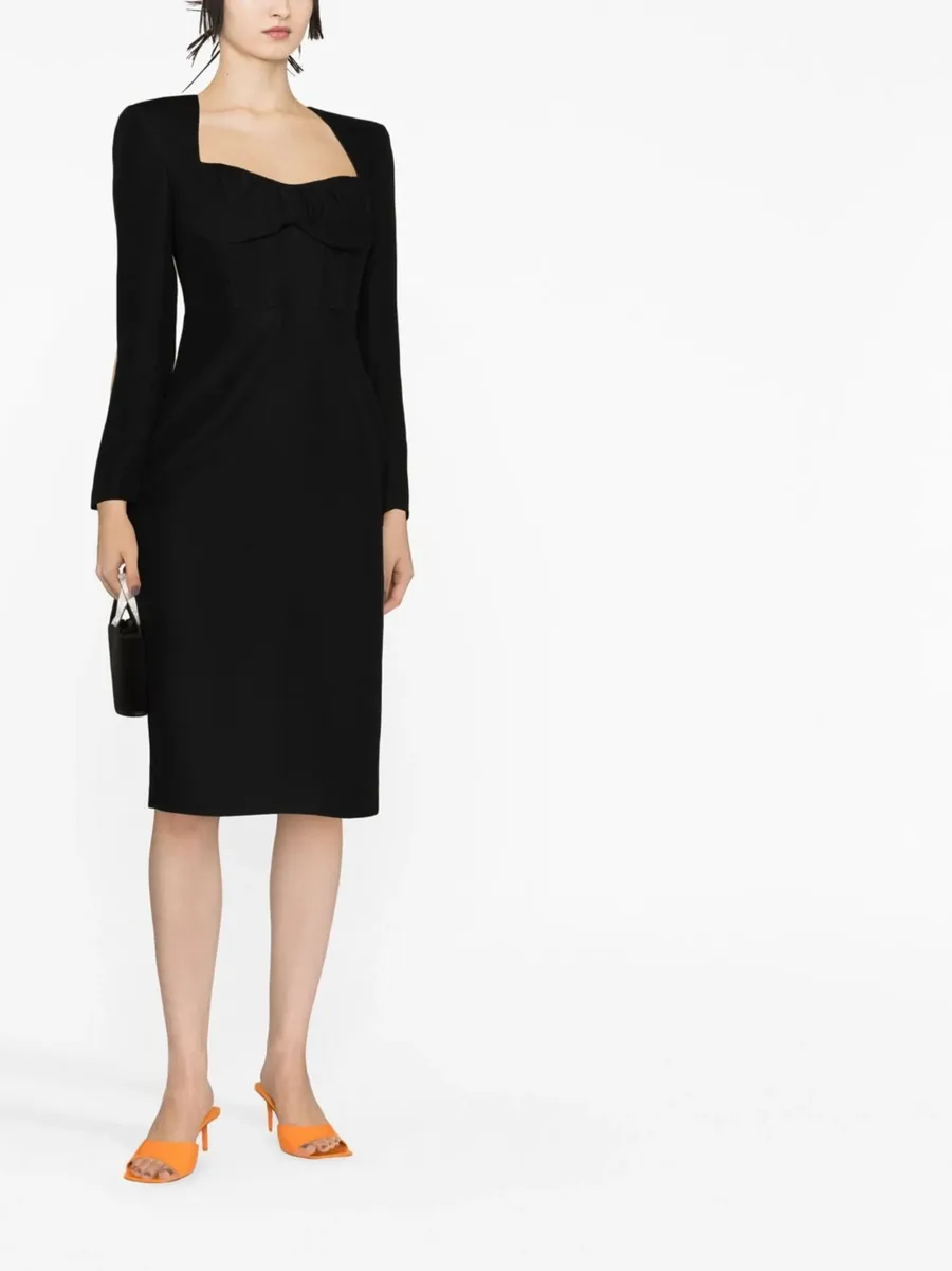 sweetheart midi dress 4