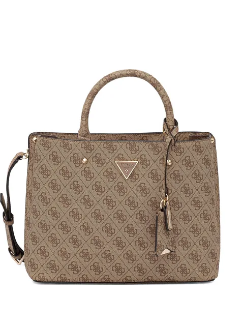 monogram-pattern crossbody bag