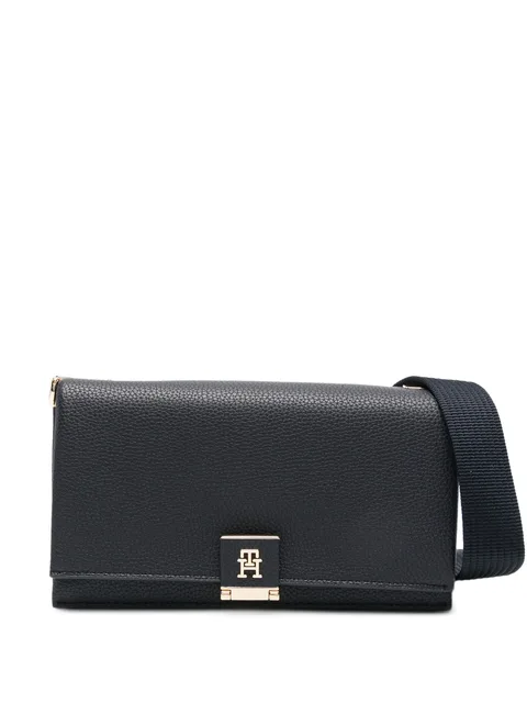 mini logo plaque cross body bag