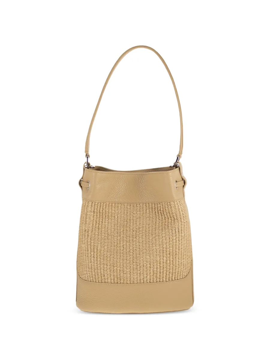 small Monda woven-design bucket bag 3
