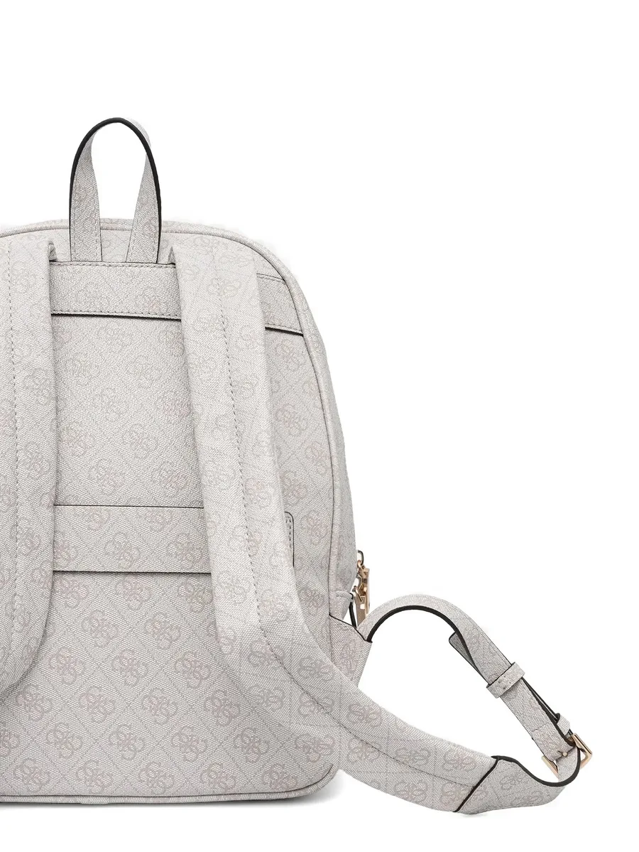 logo-print zip-around backpack 6