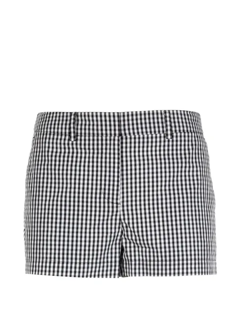 gingham shorts