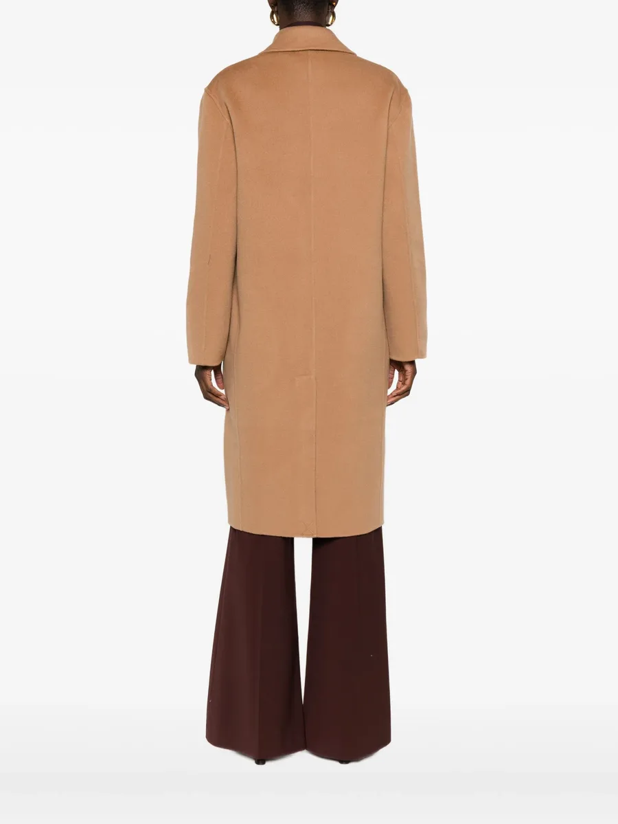 button-fastening patch-pocket coat 8