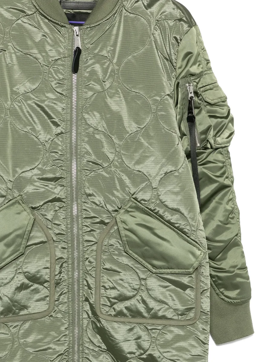 quilted zip-up jacket 6