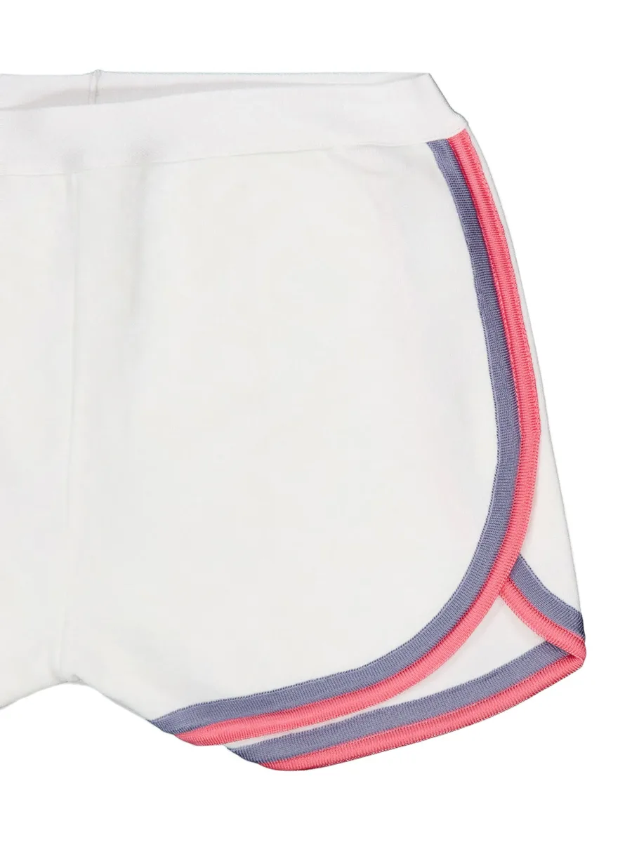 contrast-trim knit shorts 6