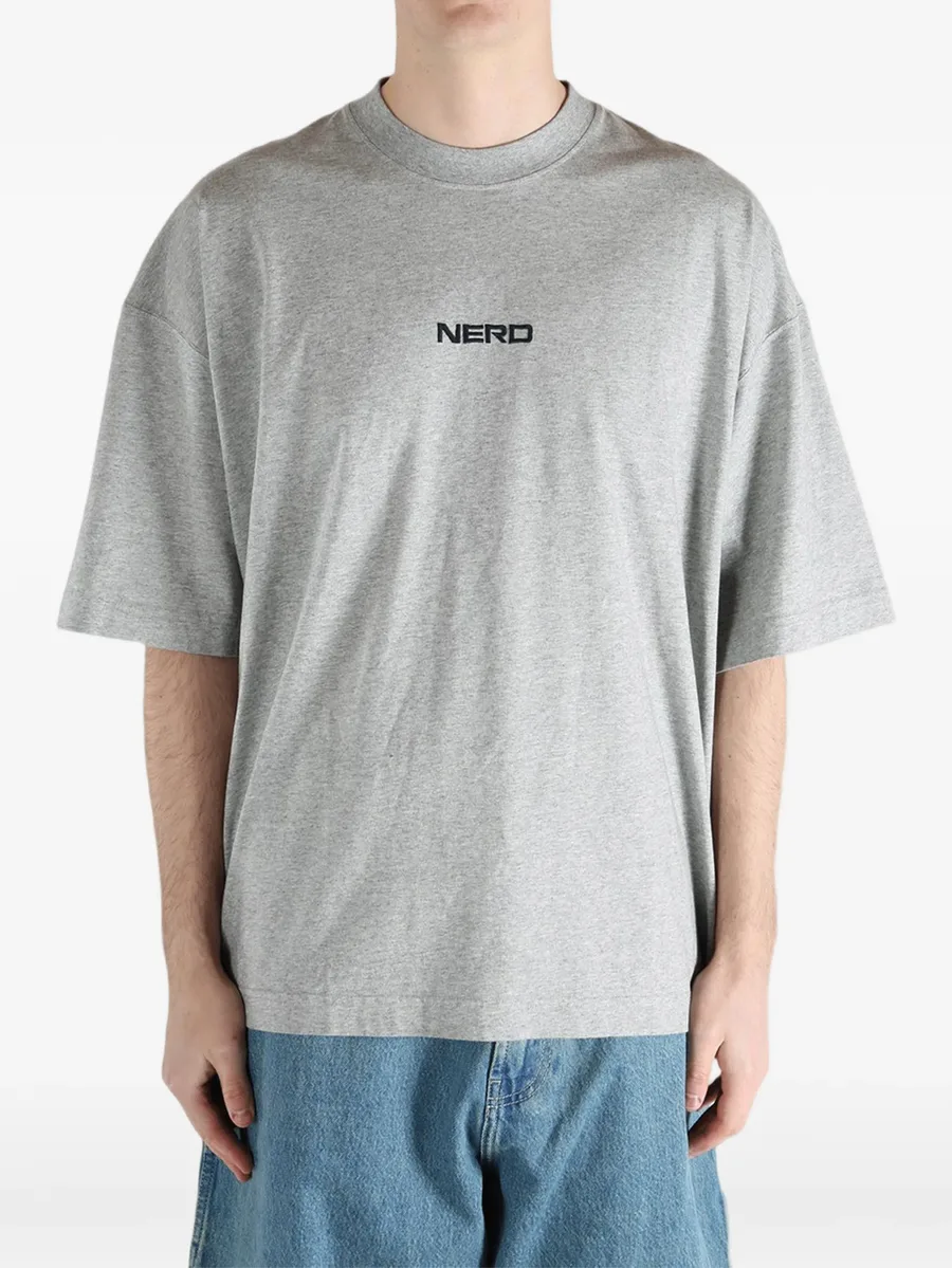 Nerd-print T-shirt 5