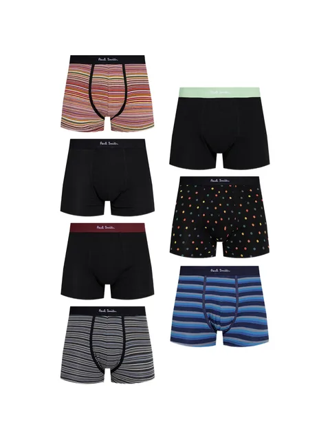 patterned boxers (set of seven)
