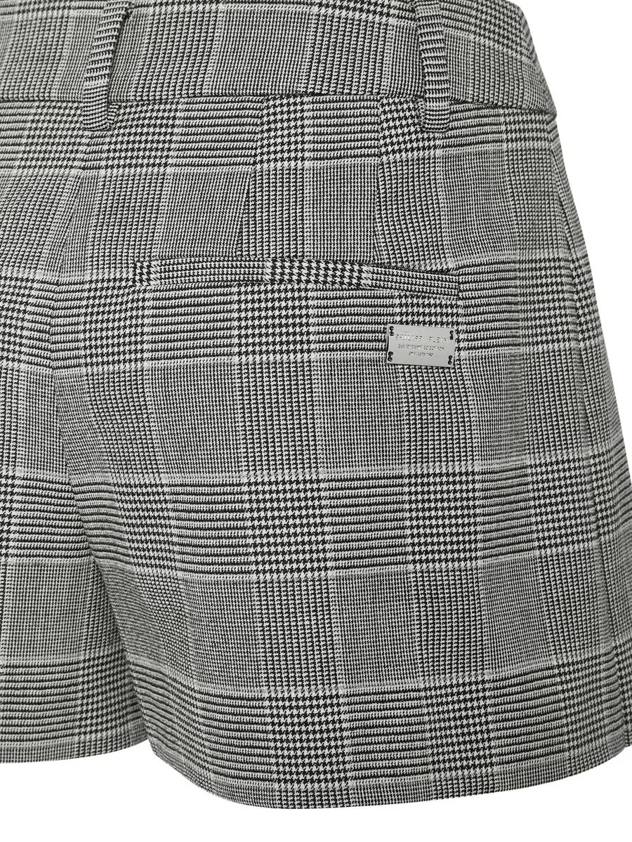 check-pattern skort 6