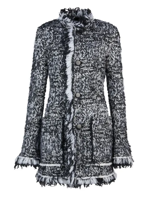 fringed coat