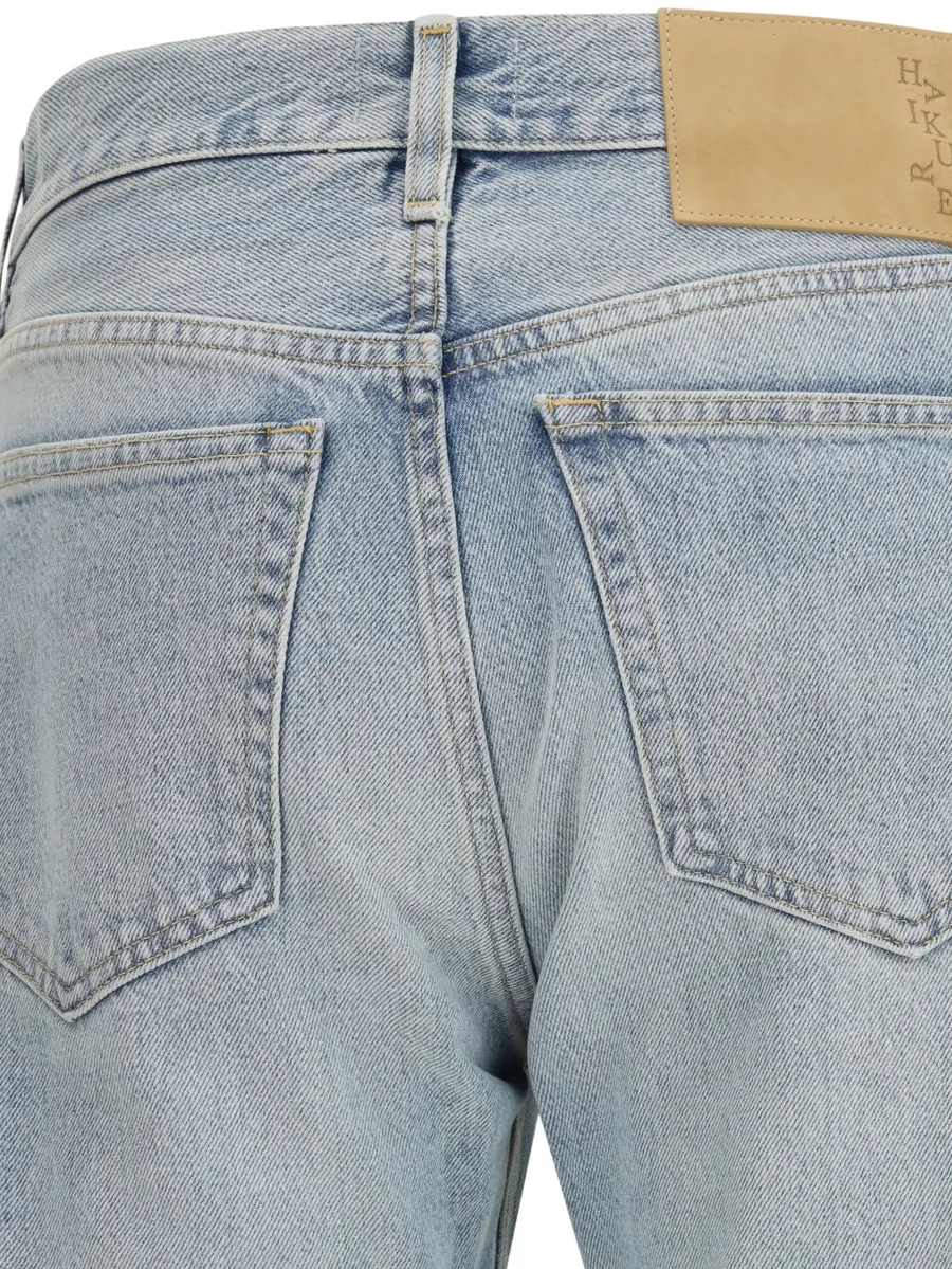 logo-patch straight-leg jeans 6