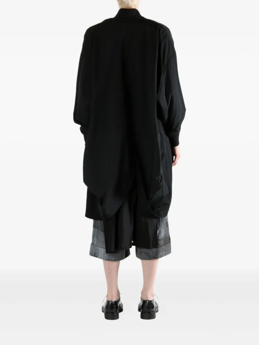 button wool coat 8