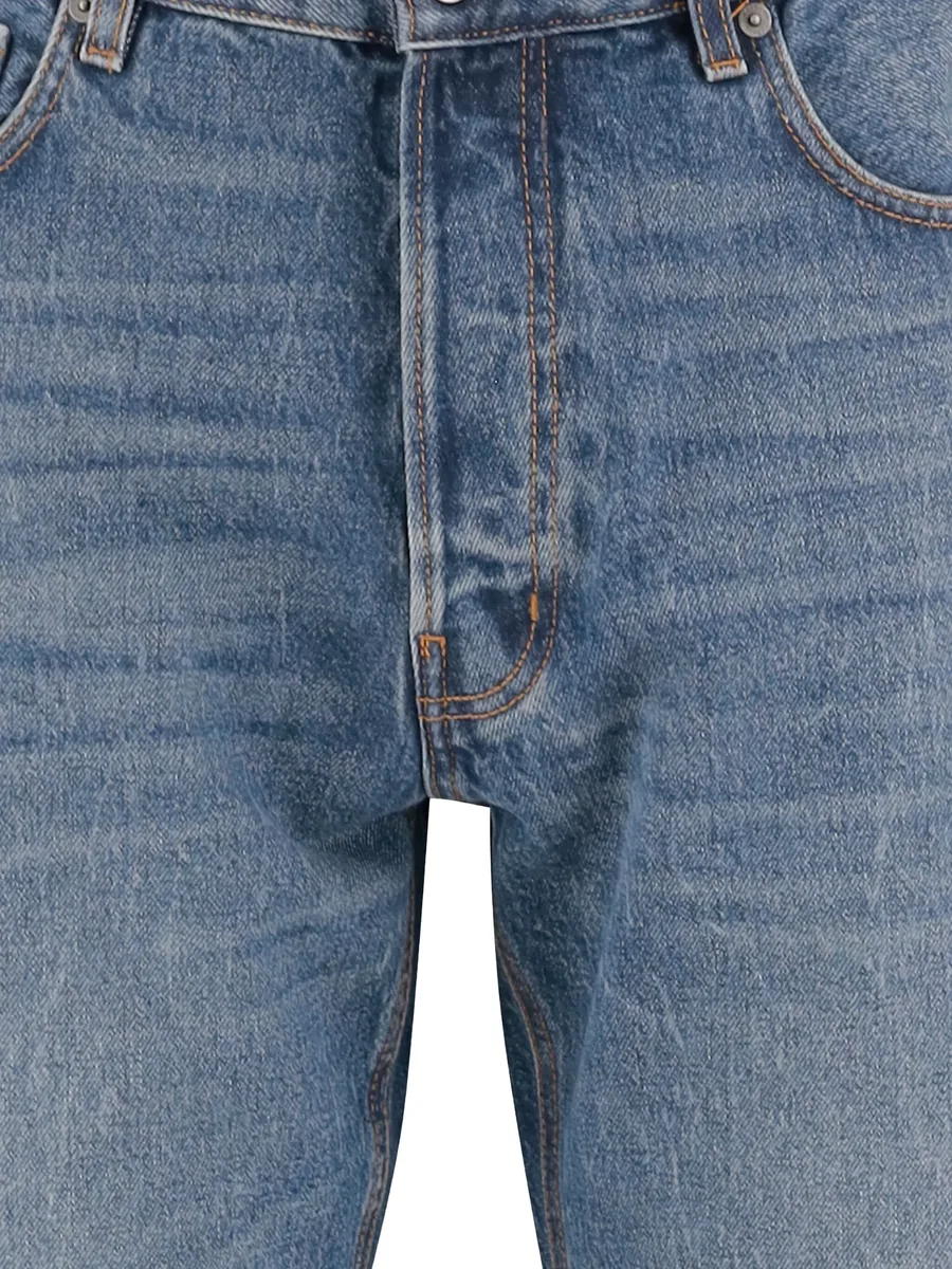 washed five-pocket jeans 6