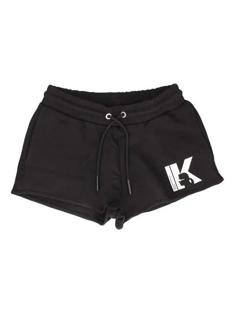 drawstring-waist shorts