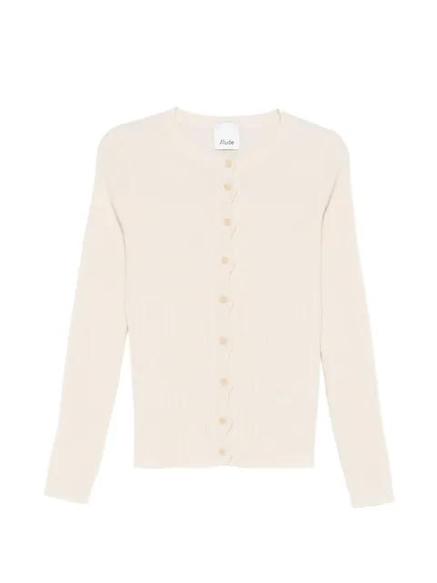 ribbed cardigan