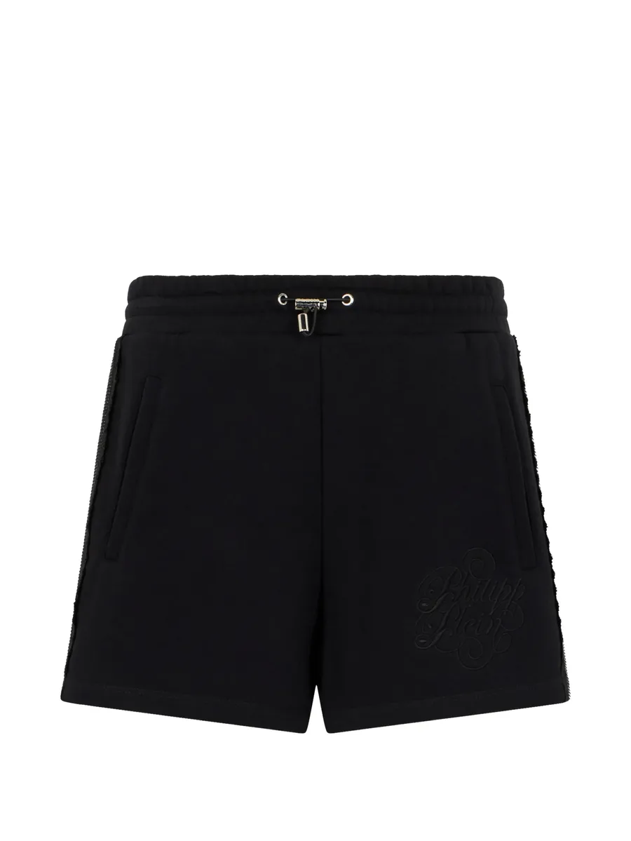 elastic-waistband shorts 2