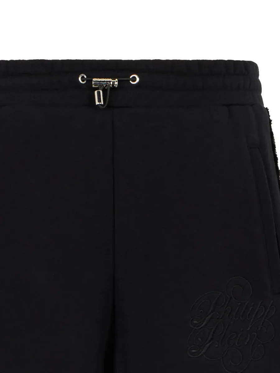 elastic-waistband shorts 3