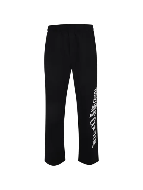 logo-print track pants