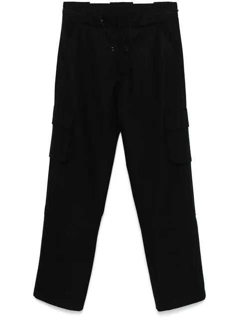 drawstring cargo pants