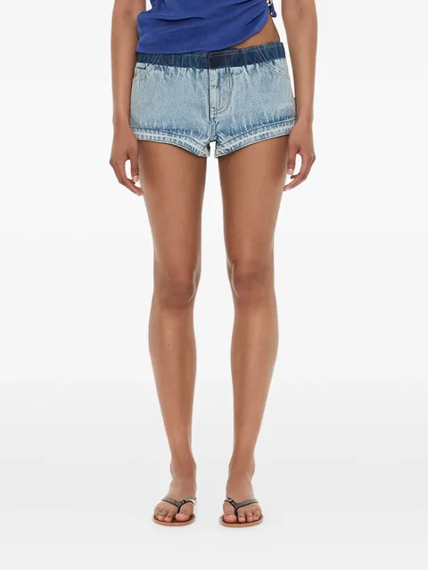 Reconstruct denim shorts