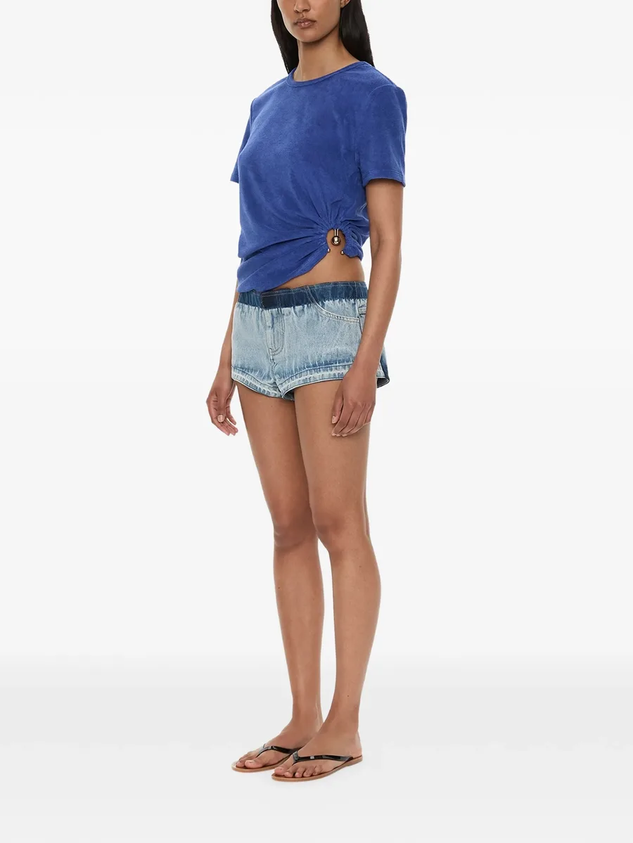 Reconstruct denim shorts 4