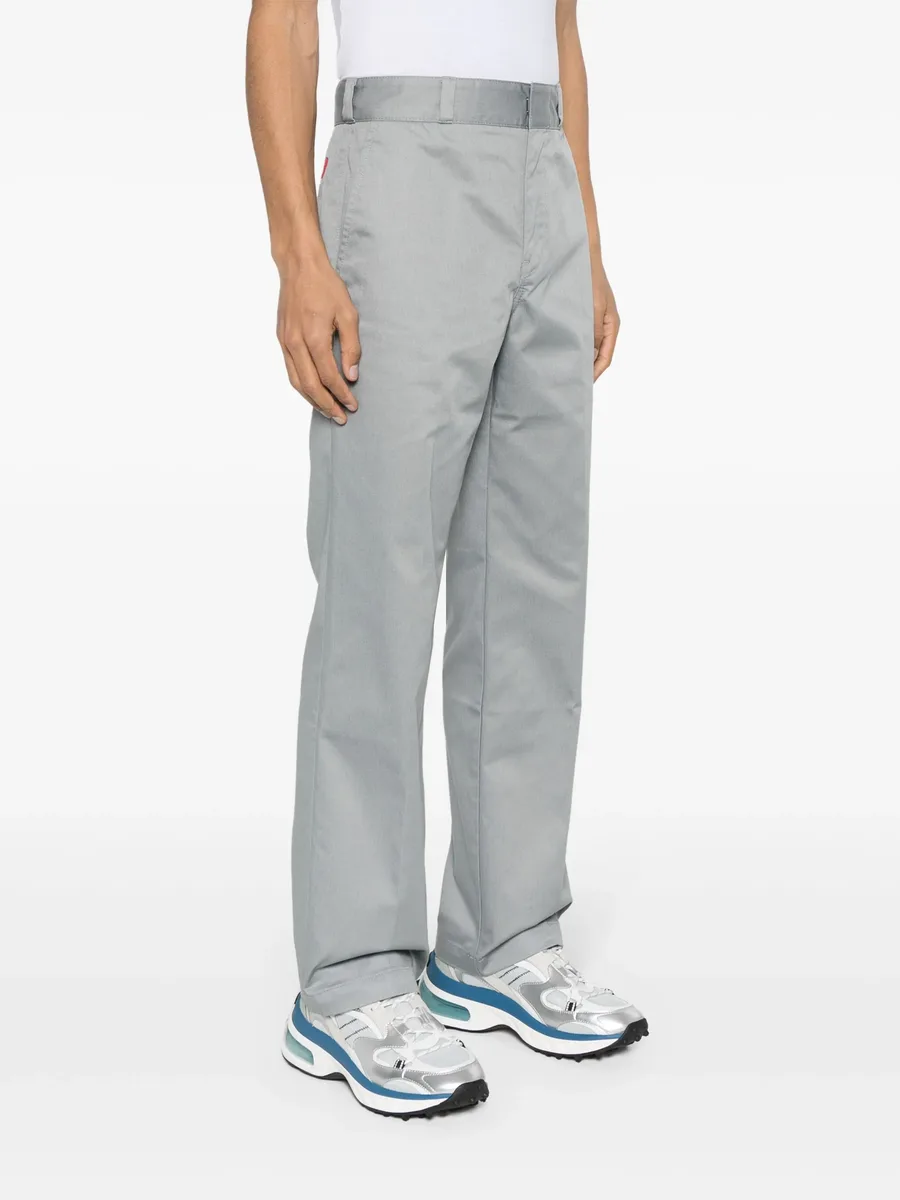 pressed-crease straight-leg trousers 5