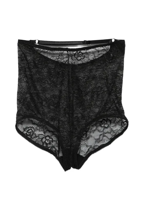 x Lia Aram floral-lace shorts