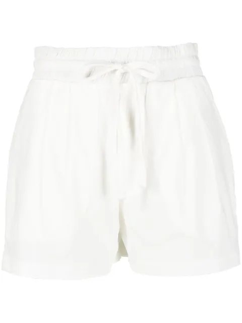 drawstring waistband shorts