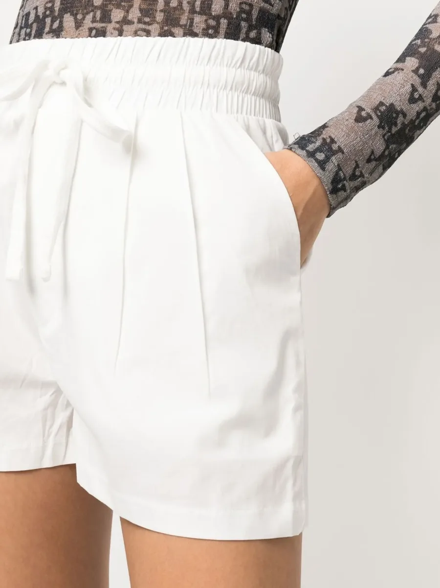 drawstring waistband shorts 9