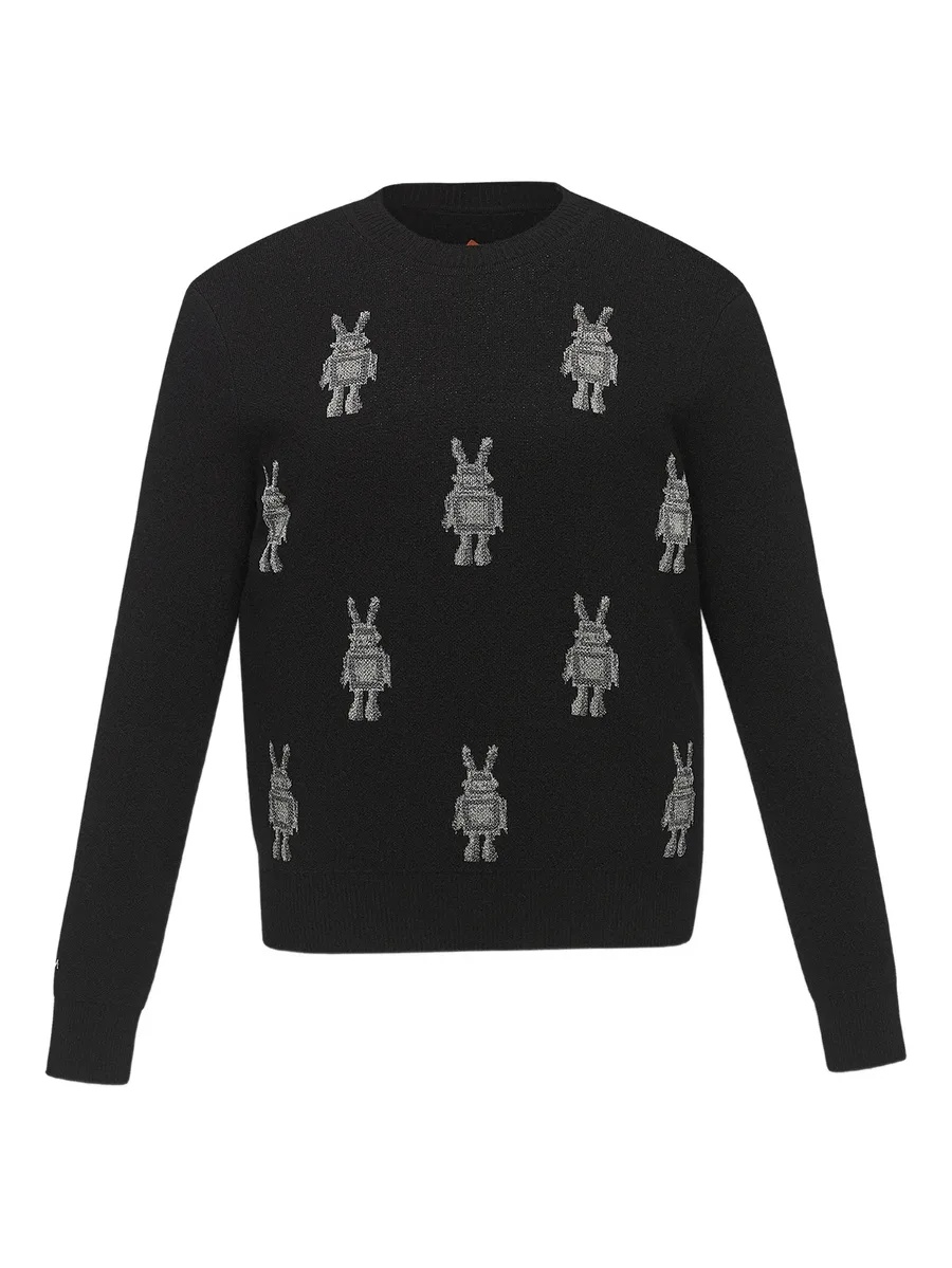 robot-graphic sweater 2