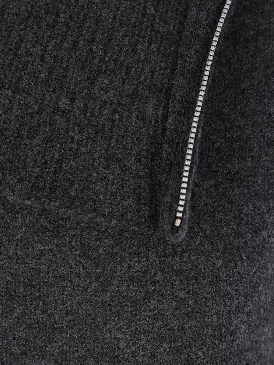 zip-detail sweater 6