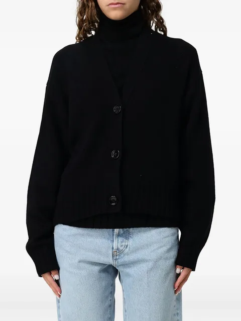 V-neck cardigan
