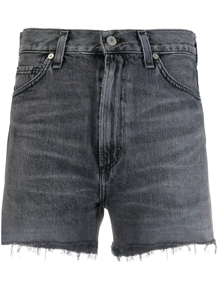 Kristen organic cotton denim shorts 2