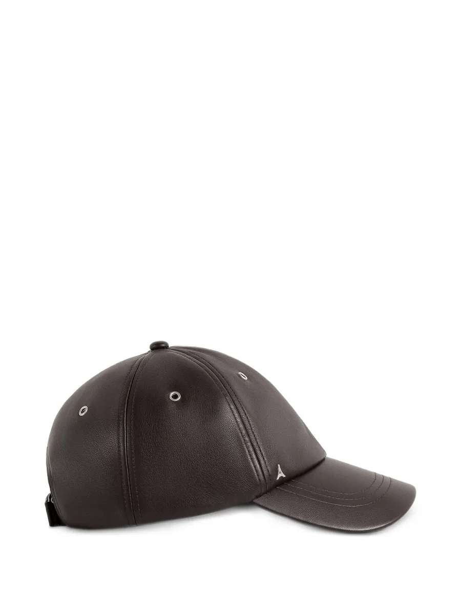 Lou faux-leather cap 4